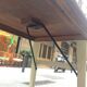 Table en bois pliable