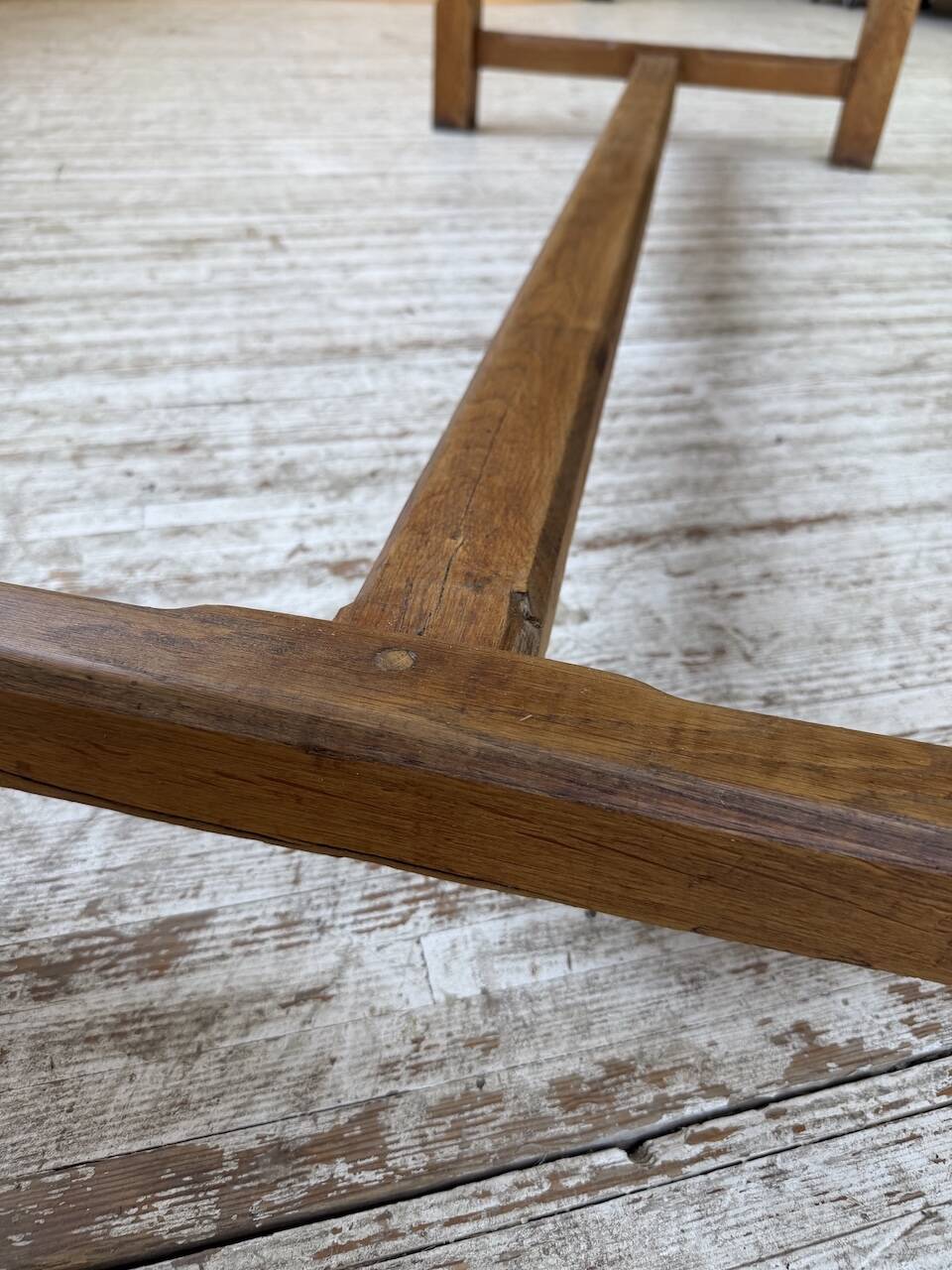 Table de ferme chêne doré 160cm