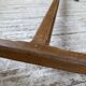 Table de ferme chêne doré 160cm