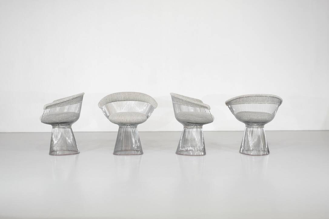 Pair of armchairs by Warren Platner for Knoll, United States, 1966