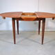 Table repas extensible en teck 1970
