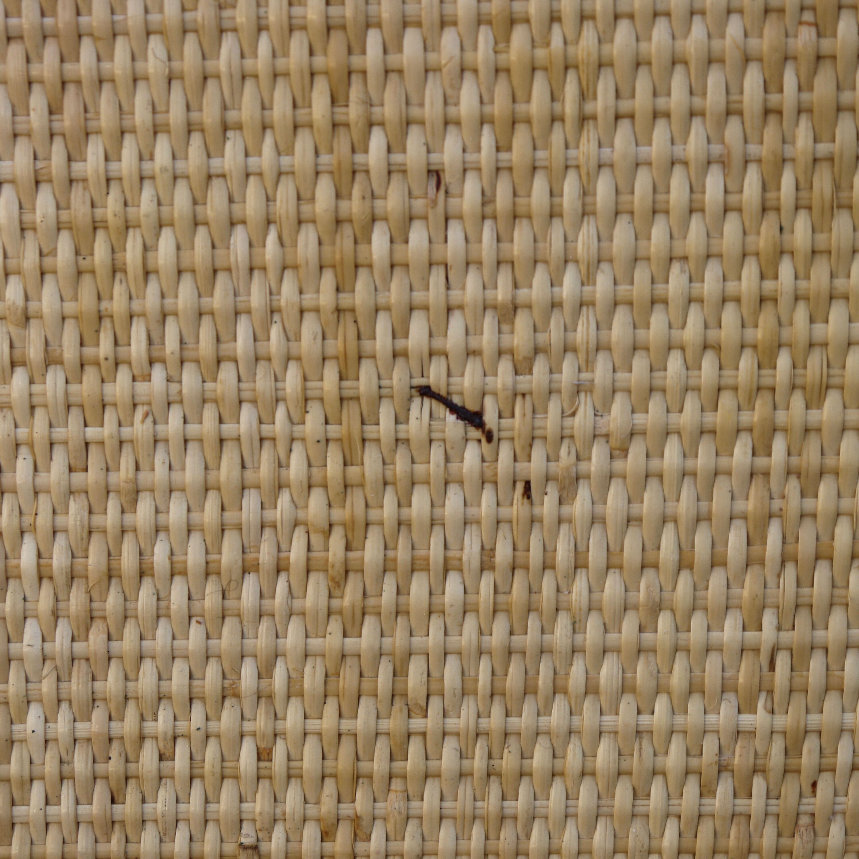 Headboard rattan and caning 2 people