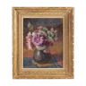 Small bouquet of flowers on entablature-signed J. Nebesov-dated 1935