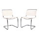 Pair Mart Stam s33 cantilever chairs 1970s