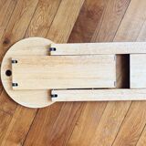 Suzy light wood stools, Adrian Reed, 1970