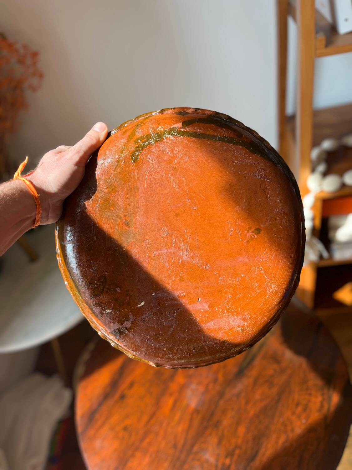 Mexico. Ceramic dish from Patamban