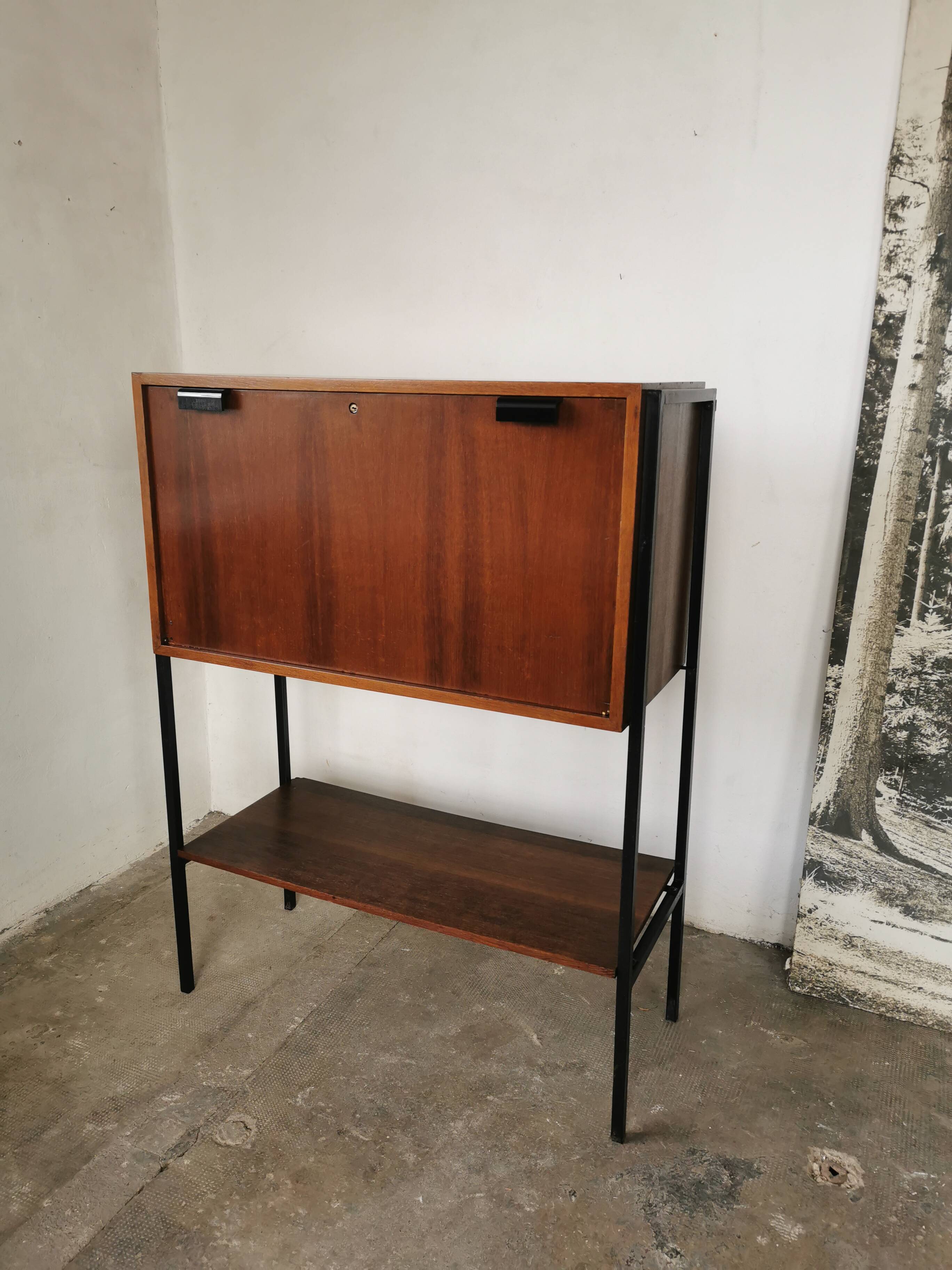 Vintage flap secretary 1960