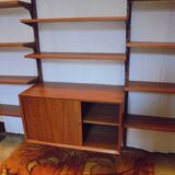 Danish modular library furniture by Poul Cadovius from the 60s