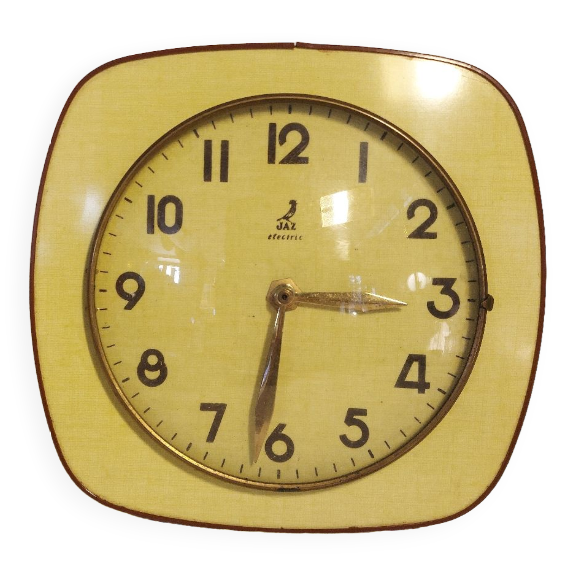 Horloge Jaz Electric jaune
