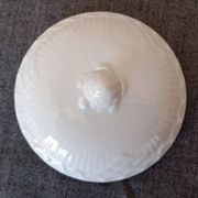 Sucrier couvert et crémier Royal Copenhagen 'White Fluted Half Lace'