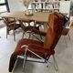 Vintage Pierson velvet reclining armchair – 1970s/80s