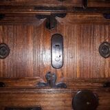 Cabinet, wooden tansu, Japan late Edo period