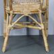 1970s Set of Four Rattan Chairs, Italy