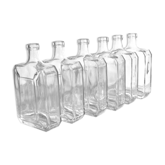 Set of 6 perfume bottles
