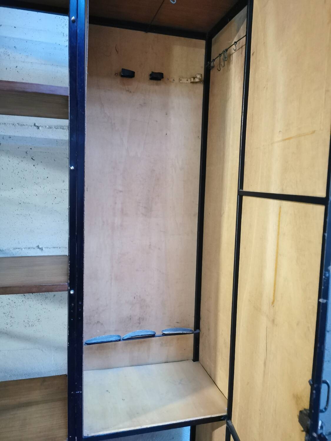 Italian boarding school locker room from the 60s