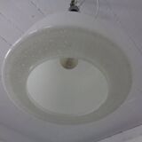 Glass ceiling lamp from Peill & Putzler, Germany, 1960s.