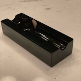 Cendrier à cigare individuel en verre noir