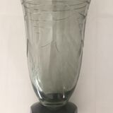 Ancient vase in bohemian crystal
