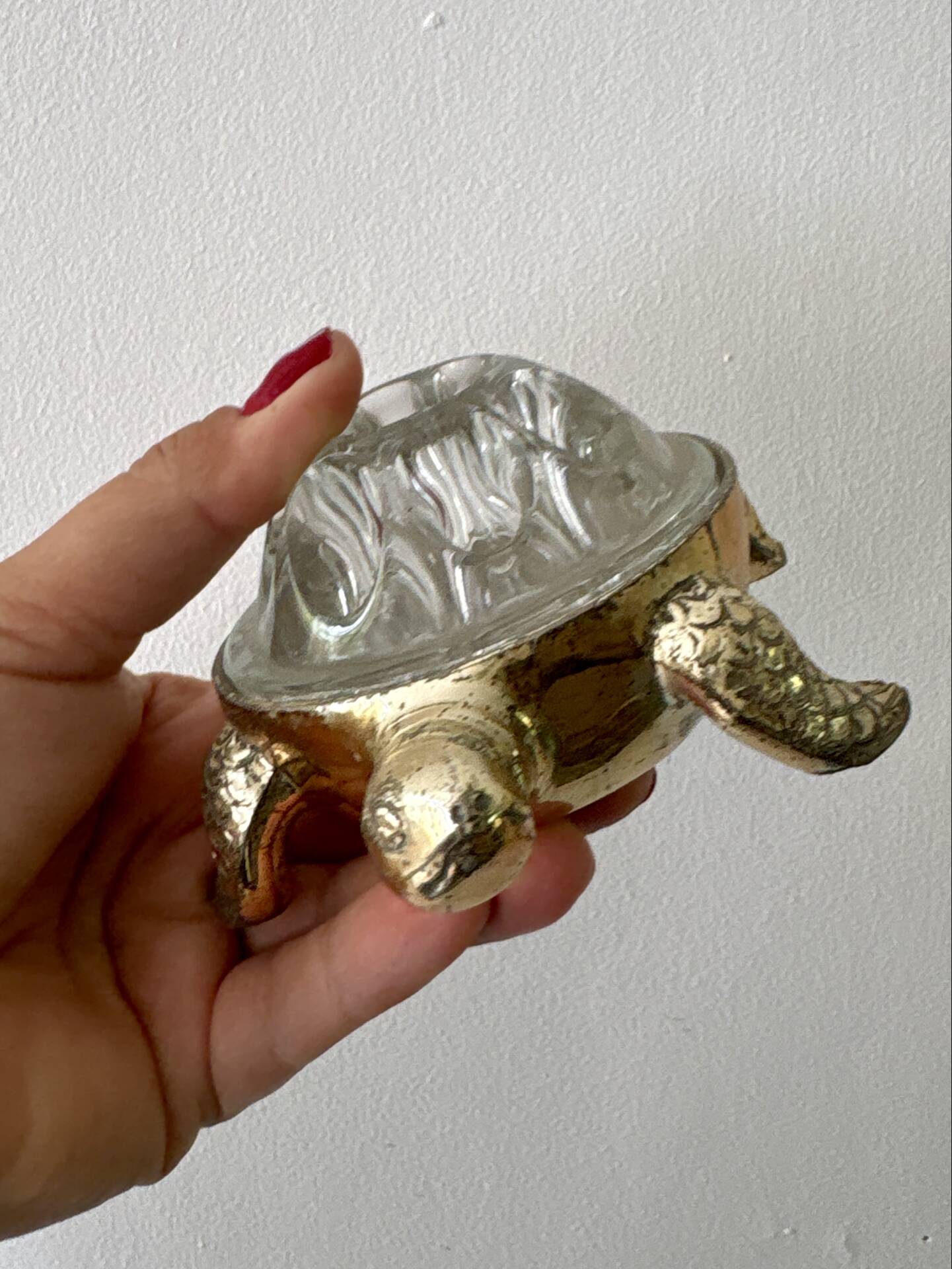 Pique fleur vintage tortue