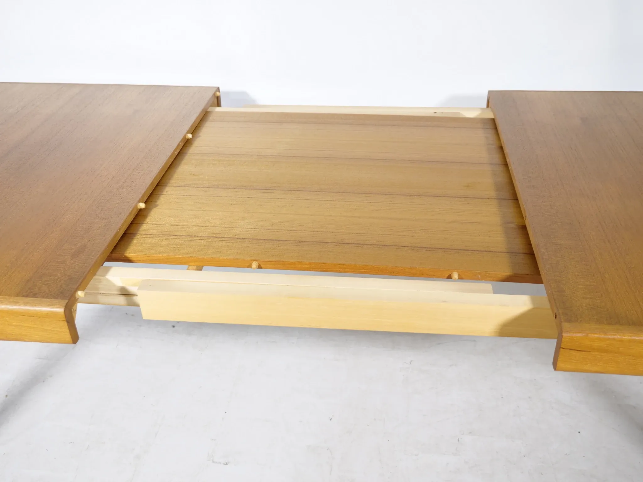 Danish Design Extendable Dining Table in Teak by Bramin, 1960s