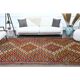 1970s Vintage Turkish Oushak Handmade Wool Cotton Orange Area Rug 179x353