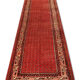 Tapis coureur en laine traditionnelle orientale Paisley tissée à la main - 105x420cm