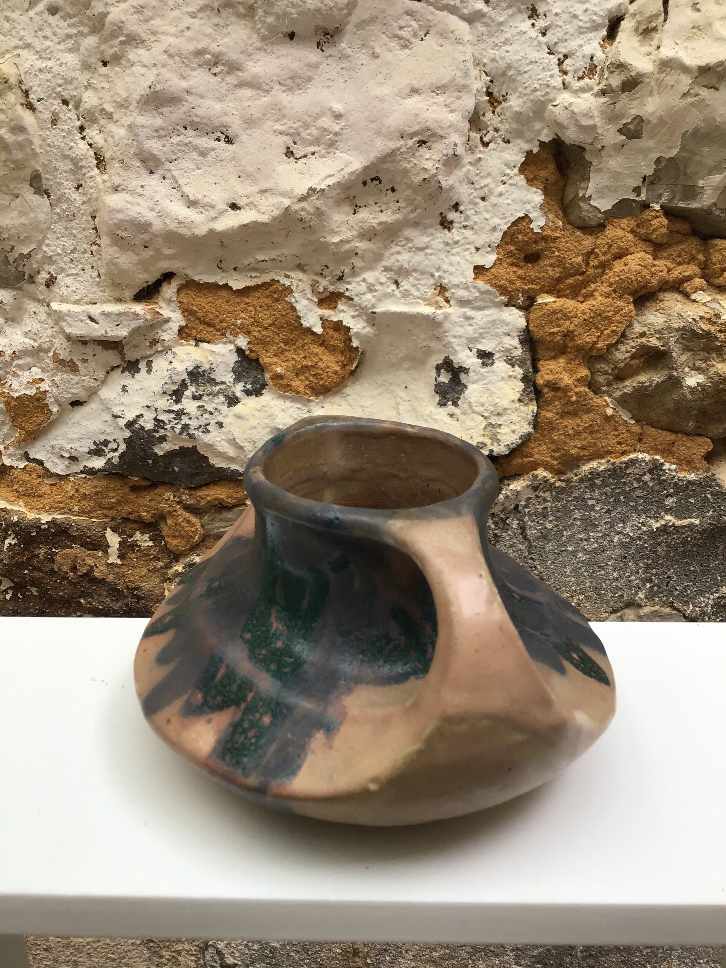 Charles Greber Beauvais sandstone vase