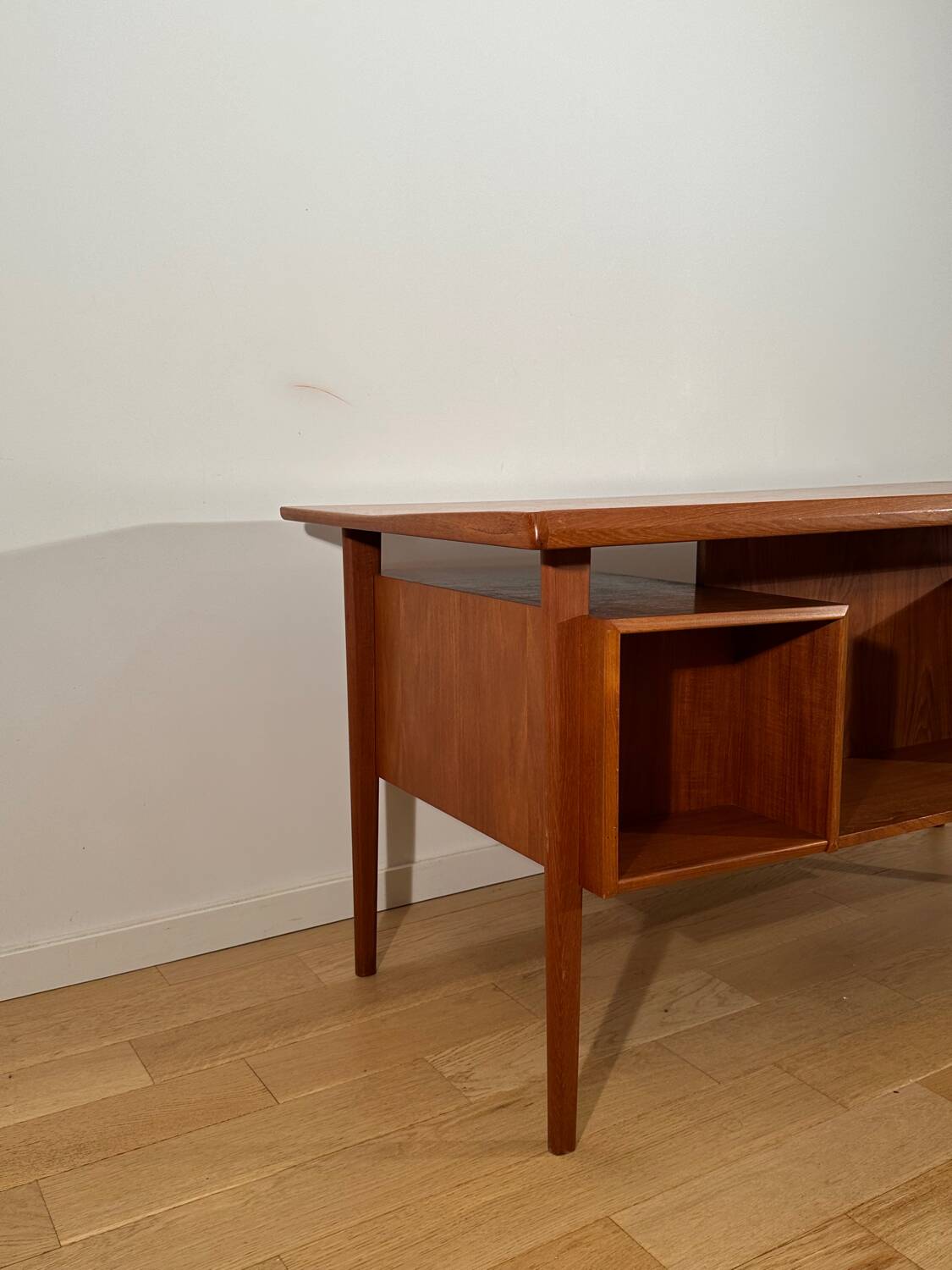 Mid-century Teak desk by Peter Løvig Nielsen