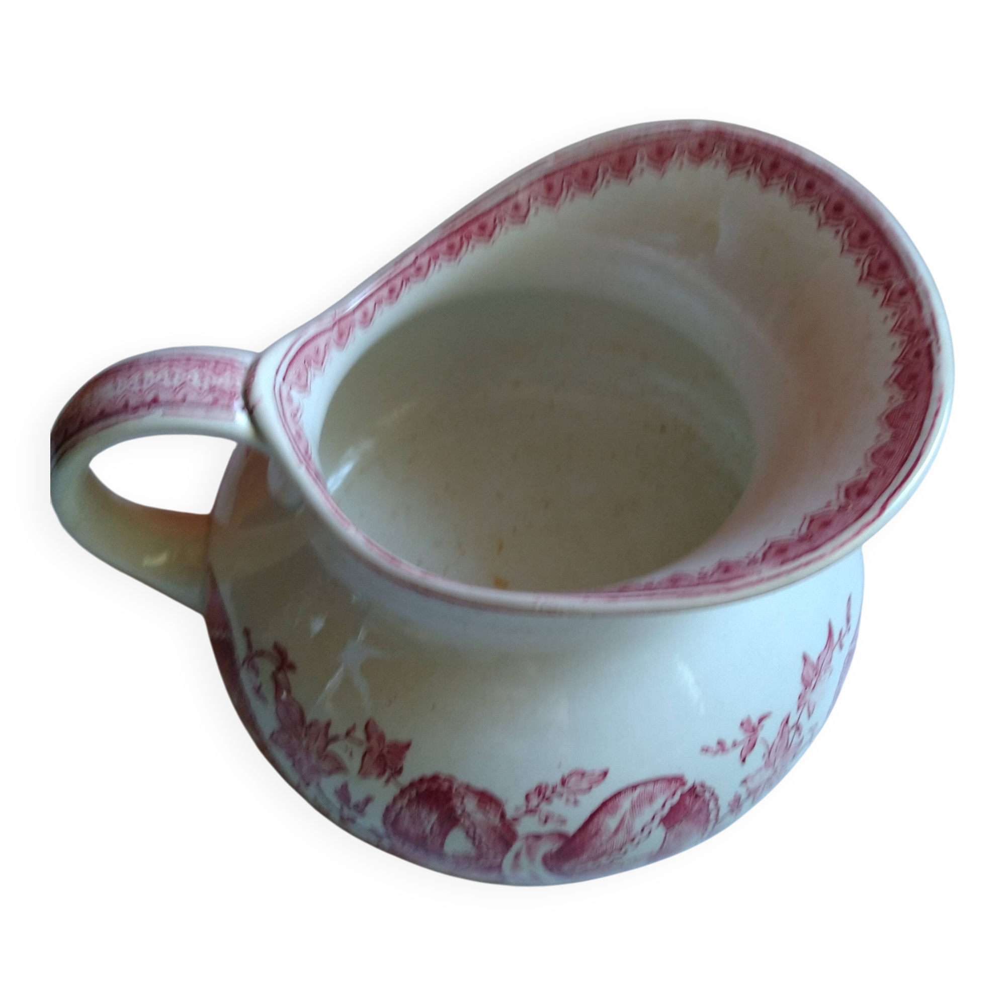 Pichet céramique Sarreguemines