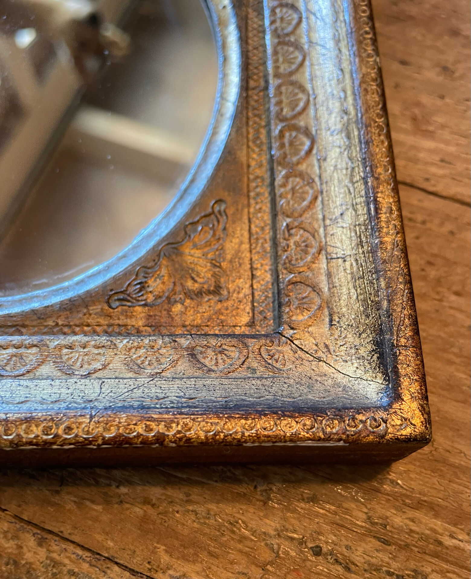 Framed mirror by Vandevoorde, Paris, France