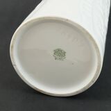 Large vase by gerold-porzellan op-art abstract relief decor 1960s/1970