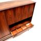 High quality vintage rosewood highboard / high sideboard made in the 60s