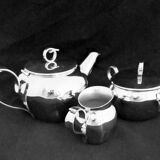 Teapot/milk pot/sugar bowl set Letang Remy year 70/80