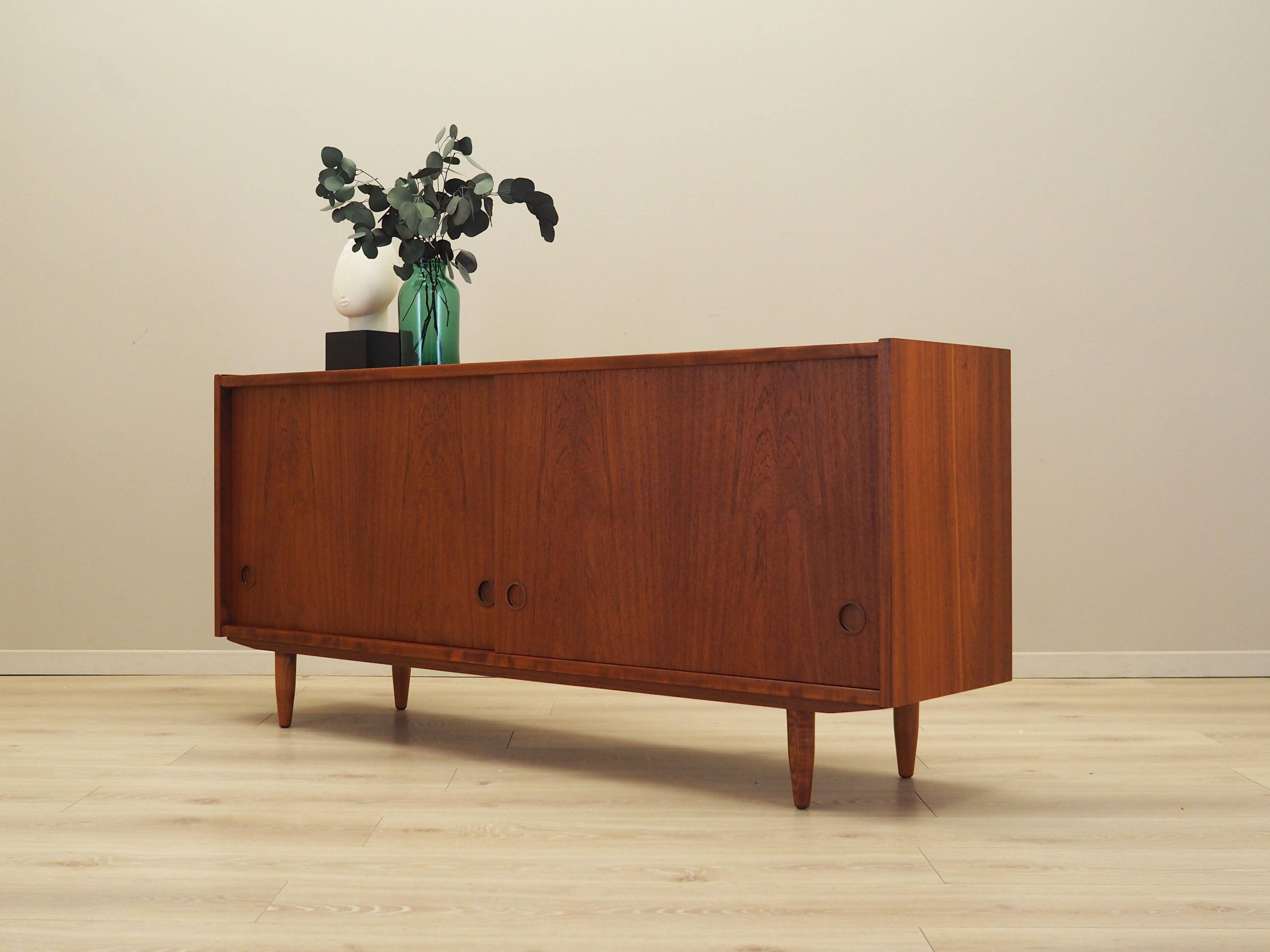 Teak sideboard, Danish design, 1970s, production: Denmark