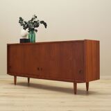 Buffet en teck, design danois, années 1970, production : Danemark