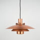 Danish pendant lamp Form-light, Denmark, 1970s