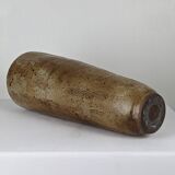 Pyrite stoneware vase with scarified wave decoration - 1970s