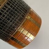 Seta series vase by Aldo Londi for Bitossi sgraffitto 1950 Italy