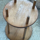 1970 oak side table