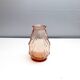 Art Deco vase in pink glass 1940-50