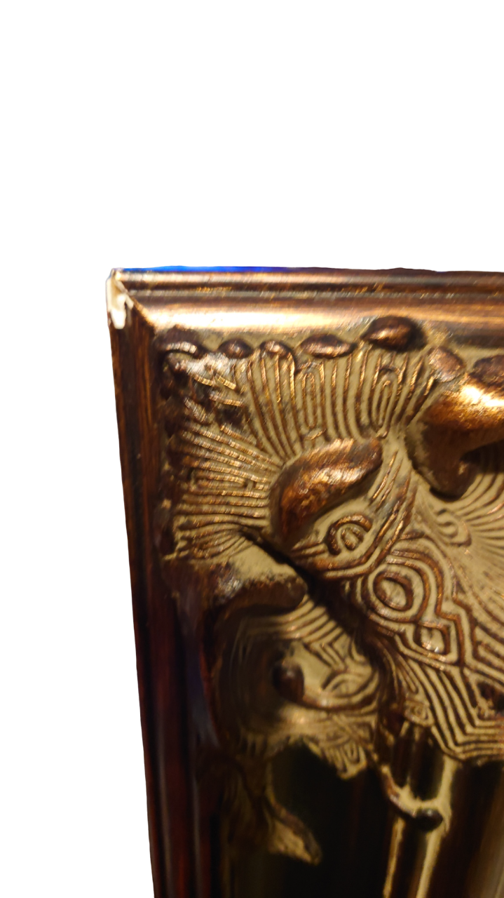 Oil on canvas Venice signed Cristaux 1956