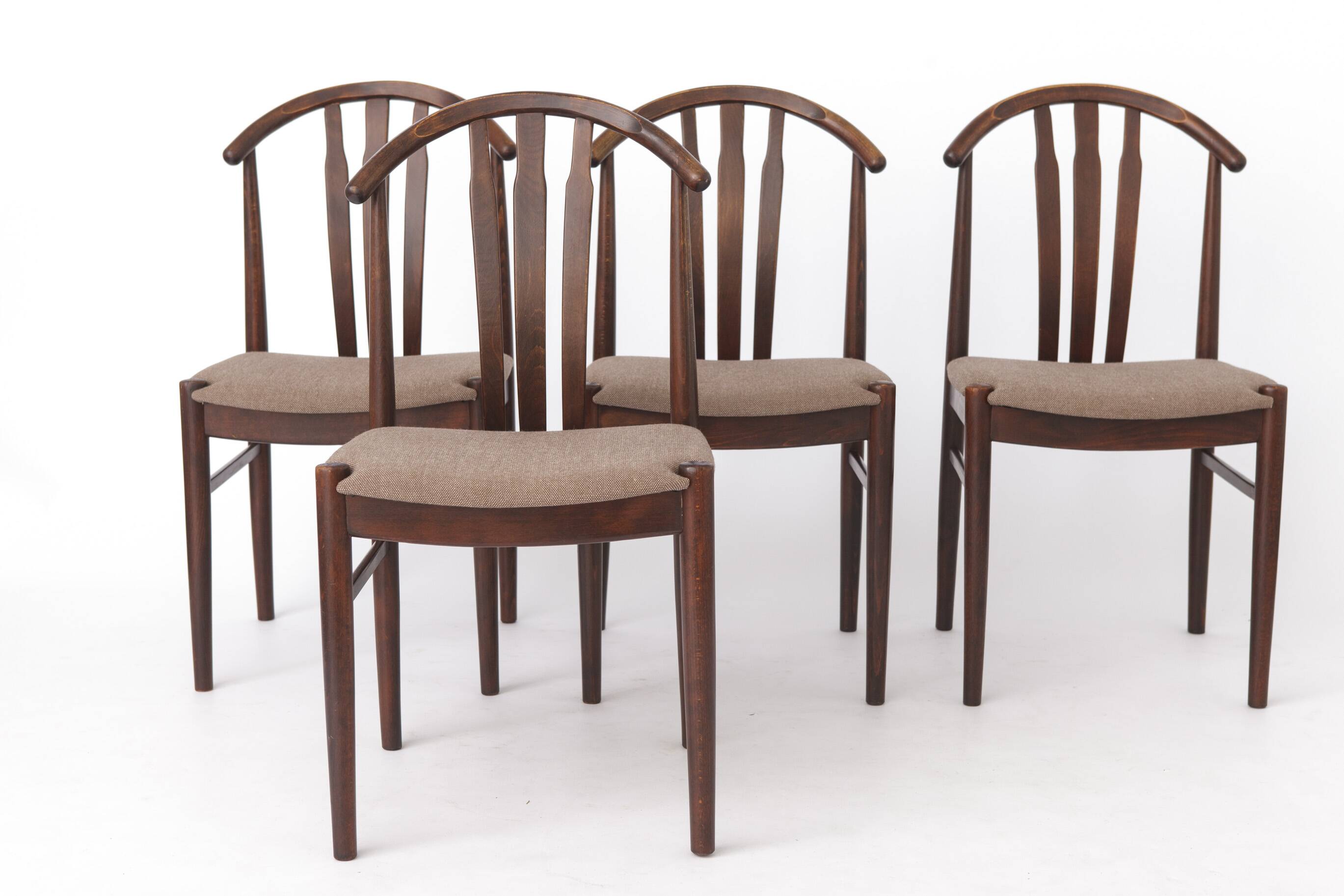 4 Chairs by Carl-Ewert Ekström | Sweden | Alb. Johansson & Söner, Hyssna |