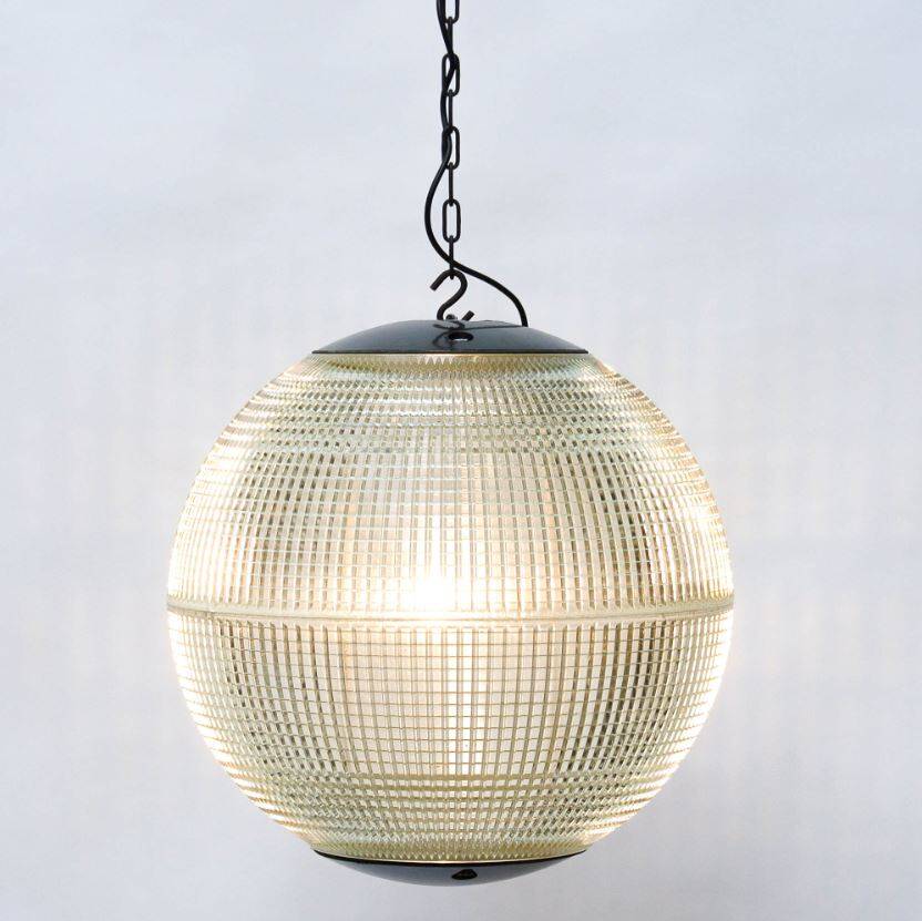 Holophane ball (black covers)