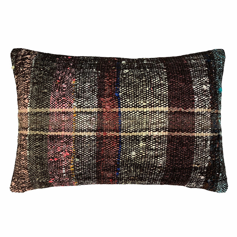 Vintage turkish handmade kilim cushion cover 40x60 cm