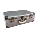 60' vintage vintage undue metal travel case