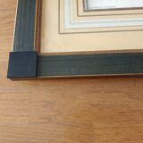 Architectural pencil drawing of the Arch of Gallienus in Rome 57x65x2 cm