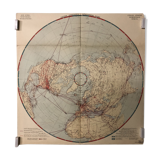 Map of the world map old northern hemisphere of airlines