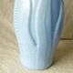 Opaline vase with flames and foliage decoration in relief, art nouveau period