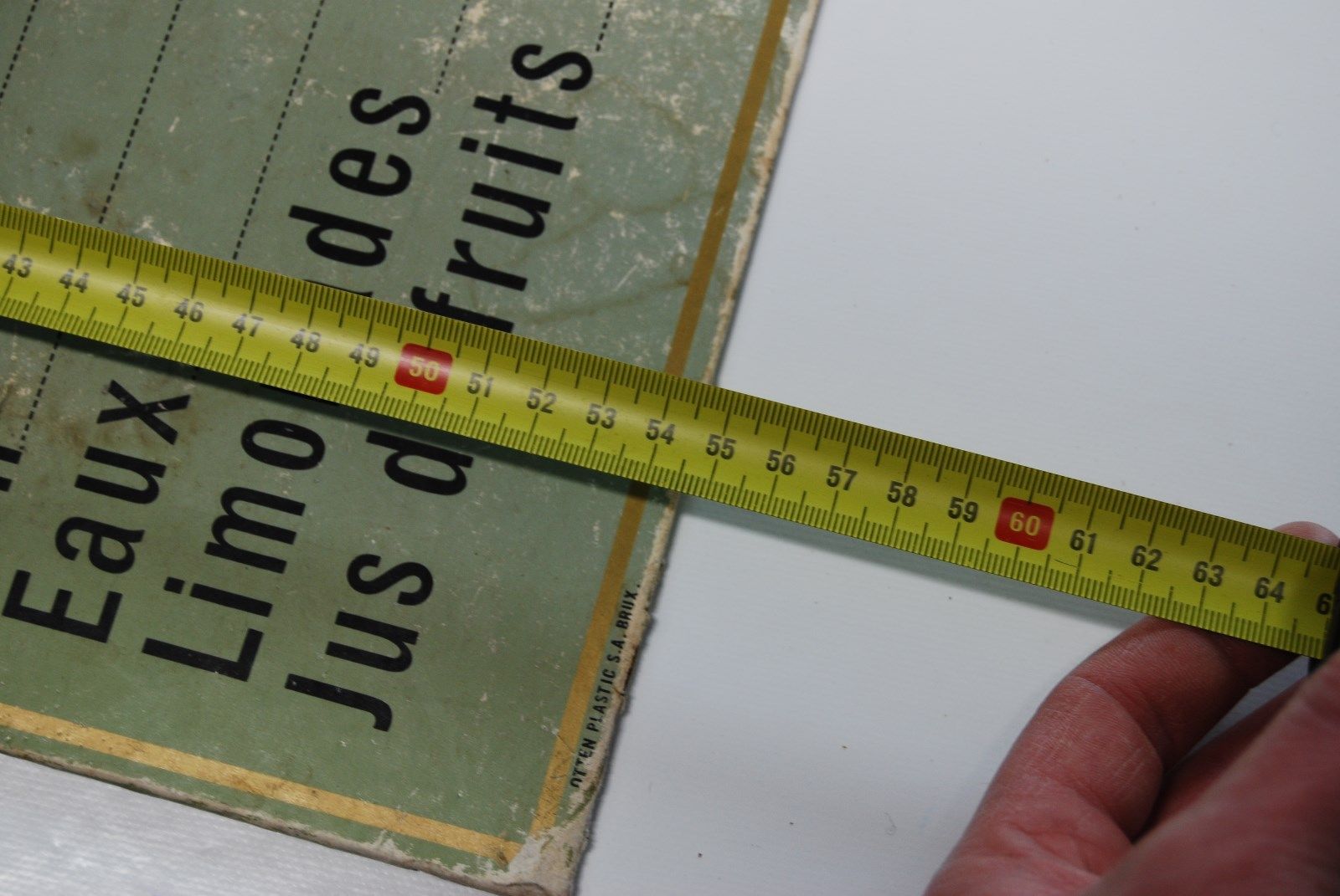 Old sign tariff - Bistro MARTINI