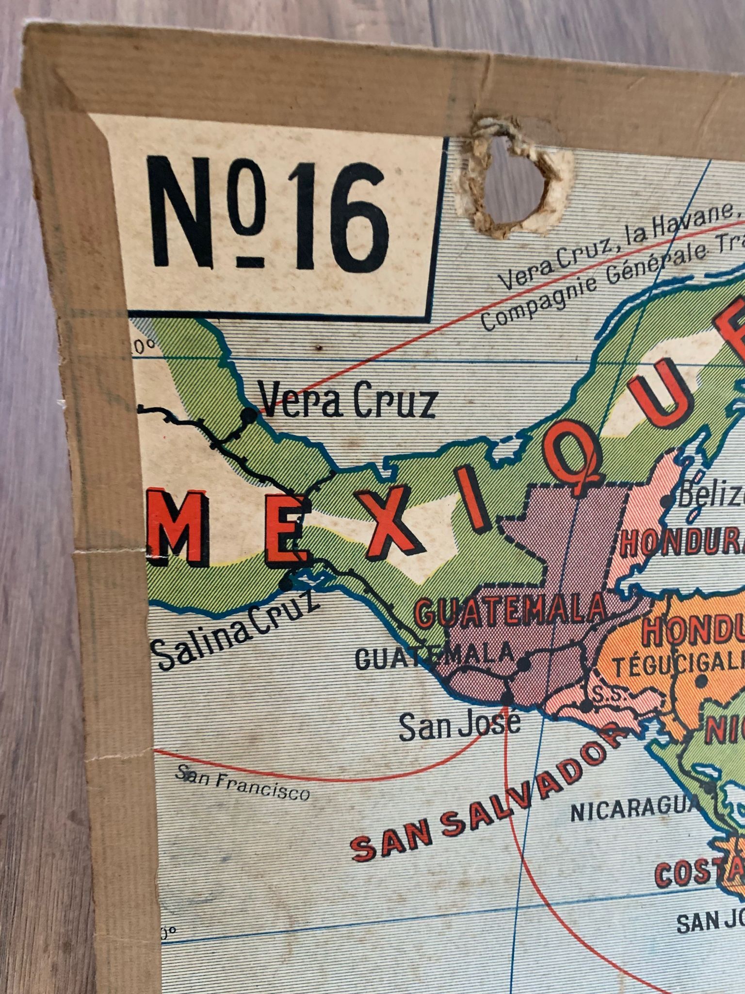 School map n°16 and 16 bis - Political South America